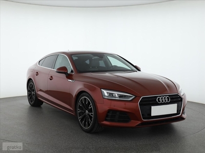 Audi A5 III , Serwis ASO, 187 KM, Skóra, Navi, Klimatronic, Tempomat,