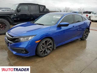 Honda Civic 2.0 benzyna 2020r. (GRAND PRAIRIE)