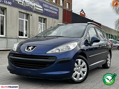 Peugeot 207 1.6 diesel 109 KM 2007r. (Kutno)