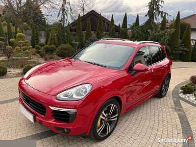 Porsche Cayenne 4.8 benz 500KM Turbo Tiptronic S 2014r Zarej