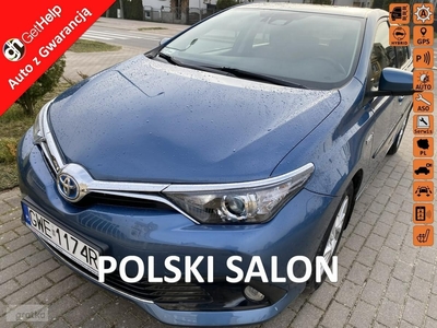 Toyota Auris II Rej 2018,Automat, hybryda, polski salon, dojrzały wł, niski przebieg