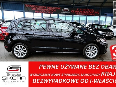 Volkswagen Golf Sportsvan I MASAŻ+FullLed+ACC+Automat+Navi 3Lata GWARANCJA 1wł Kraj Bezwypadkowy