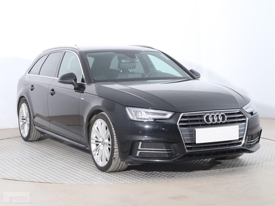 Audi A4 B9 , Serwis ASO, 187 KM, Automat, VAT 23%, Skóra, Navi,