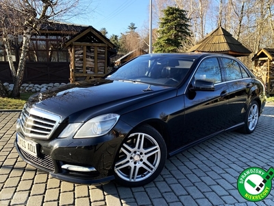 Mercedes-Benz Klasa E W212 4 MATIC 3.0CDI 265KM AMG PAKIET full opcja/4x4/