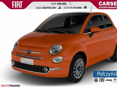 Fiat 500 1.0 hybrydowy 70 KM 2024r. (Warszawa)