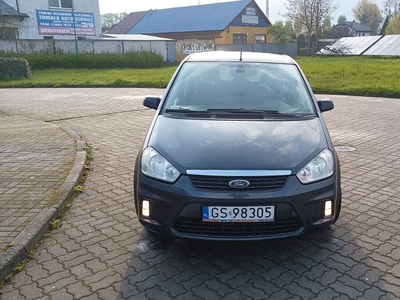 Ford C-MAX I benz + LPG uszkodzny zderzak błotnik drzwi