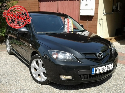 Mazda 3 I Sport 2.0B 150KM, 2007r, 180tyś km, Piękna Z Niemiec