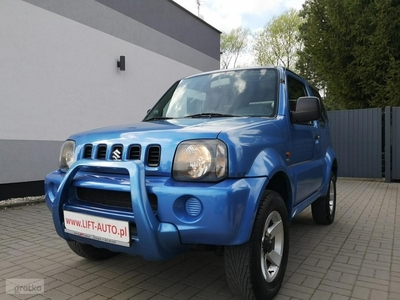 Suzuki Jimny 1.3B 86KM Elektryka Półskóra 4 x 4 +Reduktor Cabriolet