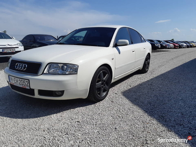 Audi A6 C5 Lift 2,4 V6 Manual Biała Sedan Opłacona Zamiana Klima Alu