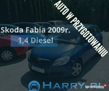 Škoda Fabia 2009r. 1,4 Diesel Klimatyzacja - Możliwa Zamiana! II (2007-201…