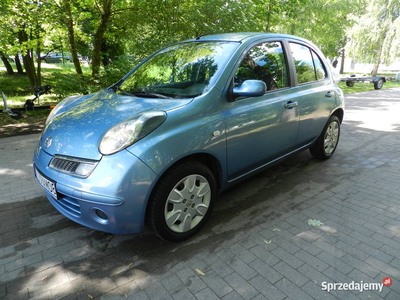 Nissan Micra 1,2i Klima 5 drzwi Zarejestrowana