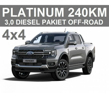 Nowy Ranger Platinum 240KM Pakiet Off-Road Niska Cena 3569 zł