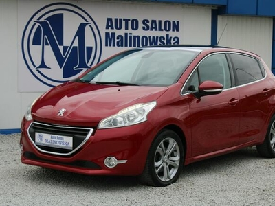 Peugeot 208 SzklanyDach Navi PDC Klimatronik Led Sensory Tempomat Halogeny Alu