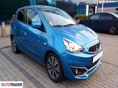 Mitsubishi Space Star 1.2 benzyna 80 KM 2019r. (Warszawa)