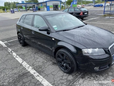 Audi a3 8p 2006 Rok Czarne.