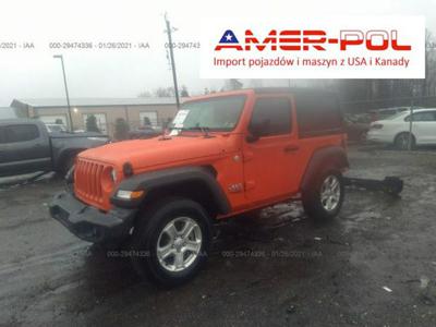 Jeep Wrangler III (2006-) 2019, 2.0L, 4x4, uszkodzony tył