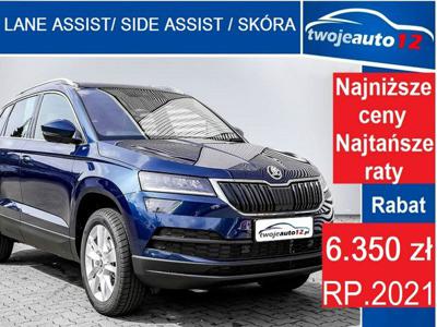 Škoda Karoq bez wersji STYLE 1.5 TSI 150 KM DSG / Skóra / Side Assist / Canton