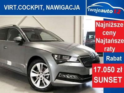 Škoda Superb III (2015-) Combi Ambition 1.5 150KM DSG, Pakiet Comfort, GPS, Virt. Cockpit