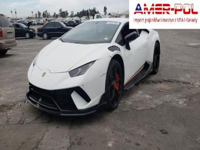 Lamborghini Huracan bez wersji Performante, 2019, 5.2L, uszkodozny bok