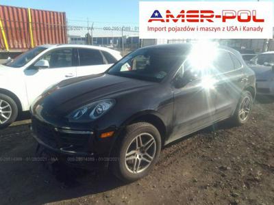 Porsche Macan bez wersji 2017, 2.0L, 4x4, uszkodzony przód