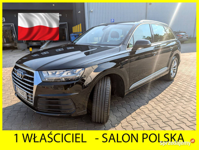 Audi Q7 3.0 TDi 272KM - Quattro - Bose - czarne 2017