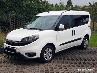 Fiat Doblo 5 OSÓB KLIMA 2xDRZWI BOCZNE PRZESUWNE KRAJOWY AC II (2009-)