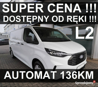 Ford Transit Custom L2 Nowy Ford Custom 136KM Full Led Od ręki Super Cena …