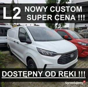 Ford Transit Custom L2 Nowy Ford Custom 136KM L2 Dostępny od ręki Super Ce…