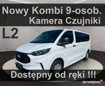 Ford Transit Custom Nowy Kombi L2 Trend 150KM Kamera Czujniki Dostępny od …