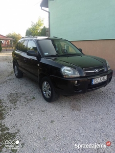 Hyundai Tucson 2009r. 2.0Pb+LPG czarny napęd przód 4x2 pełna skóra sprzedam