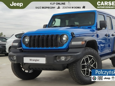 Jeep Wrangler III [JK] Rubicon 2.0 Turbo 272 KM ATX 4WD | Niebieski Hydro Blue | MY24