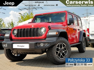 Jeep Wrangler III [JK] Rubicon ICE 2.0 Turbo 272 KM ATX 4WD | Firecracker Red |MY24