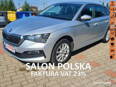 Škoda Scala 20-21 Tylko Salon Polska 1Właściciel GWARANCJA BEZWYPADKOWY