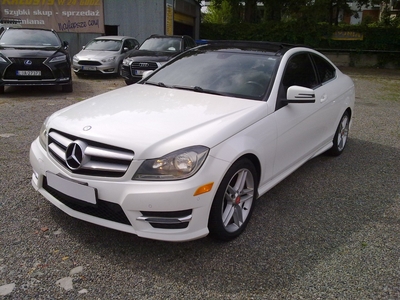 Mercedes-Benz Klasa C W204 C 250 Coupe-204 KM-Panorama Dach-Skóra-Automat