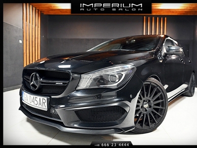 Mercedes-Benz Klasa CLA 1.6i 156 KM 7G AMG Line Automat LED Black Pakiet Salon PL OZ