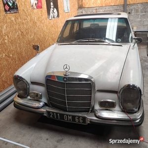 Mercedes W108 250se, super stan, 67r sprawny , w oryginale KLASYK