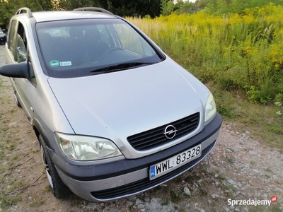 OPEL ZAFIRA 2001 R 1.6 B Z GAZEM 7 osób