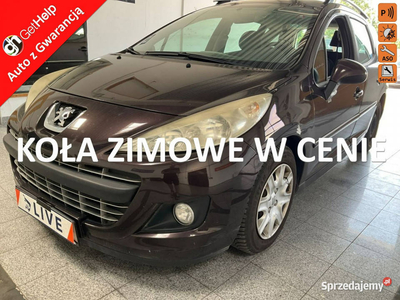 Peugeot 207 Po liftingu, 2 kpl. kół, szklany dach, dobra cena, czujniki