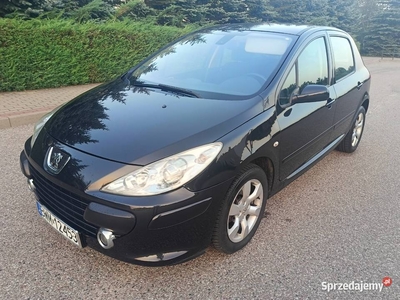 Peugeot 307 2006r, 2.0 benzyna 140KM czarny 5 drzwi