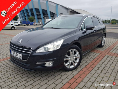 Peugeot 508 2.0 HDi Navi Skóry Panorama LEDy JBL HeadUp Zarejestrowany Gwa…