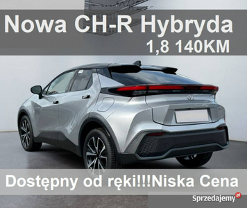 Toyota C-HR Nowa 140KM Hybryda Już jest dostępna od ręki ! Wersja Style 16…