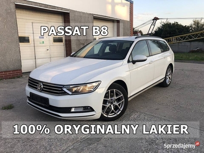 VW PASSAT B8 kombi 2.0CR 150KM NAVI TEMPOMAT 100% ORYGINALNY LAKIER NIEMIEC