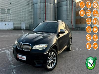 BMW X6 M M50d moc 381KM 1 wł bi xenon Ledy skóry el.klapa zamiana 1 rok gwarncj