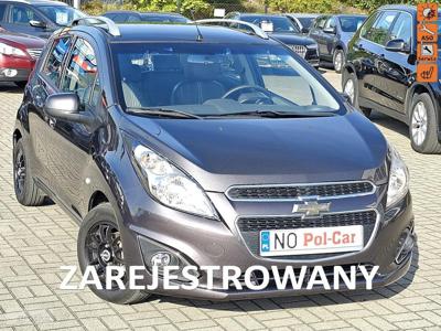 Chevrolet Spark II (M300) skóra, podgrzewane fotele, serwisowany, klimatyzacja, alufelgi