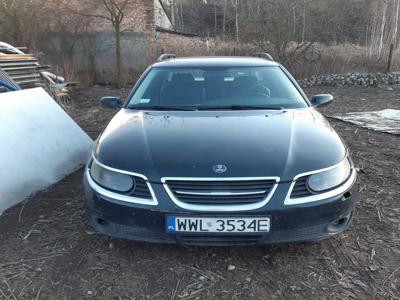 Saab 9-5 diesel uszkodzony jeździ całość lub części