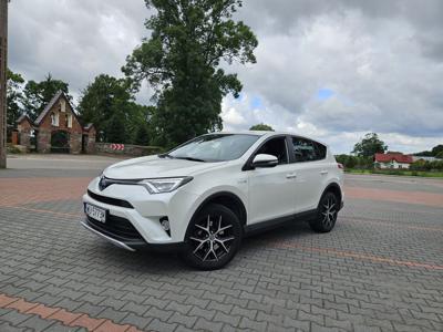 Toyota Rav4 CESJA hybryda biała perła PL salon