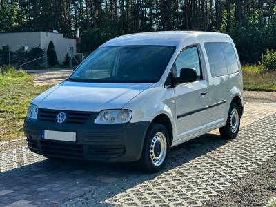 Volkswagen Caddy 1.9 TDI 2009r Klimatyzacja Salon Pl 5-osobowy