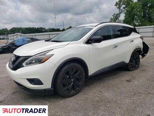 Nissan Murano 3.0 benzyna 2018r. (DUNN)