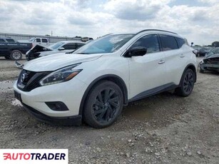 Nissan Murano 3.0 benzyna 2018r. (KANSAS CITY)