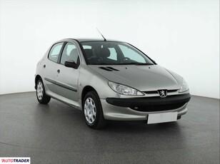 Peugeot 206 1.4 72 KM 2007r. (Piaseczno)